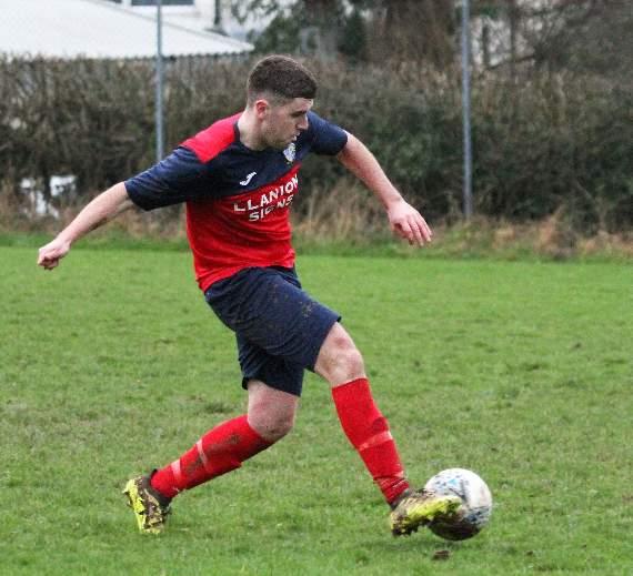 Martyn Carroll scored twice for Monkton Swifts Martyn Carroll scored twice for Monkton Swifts